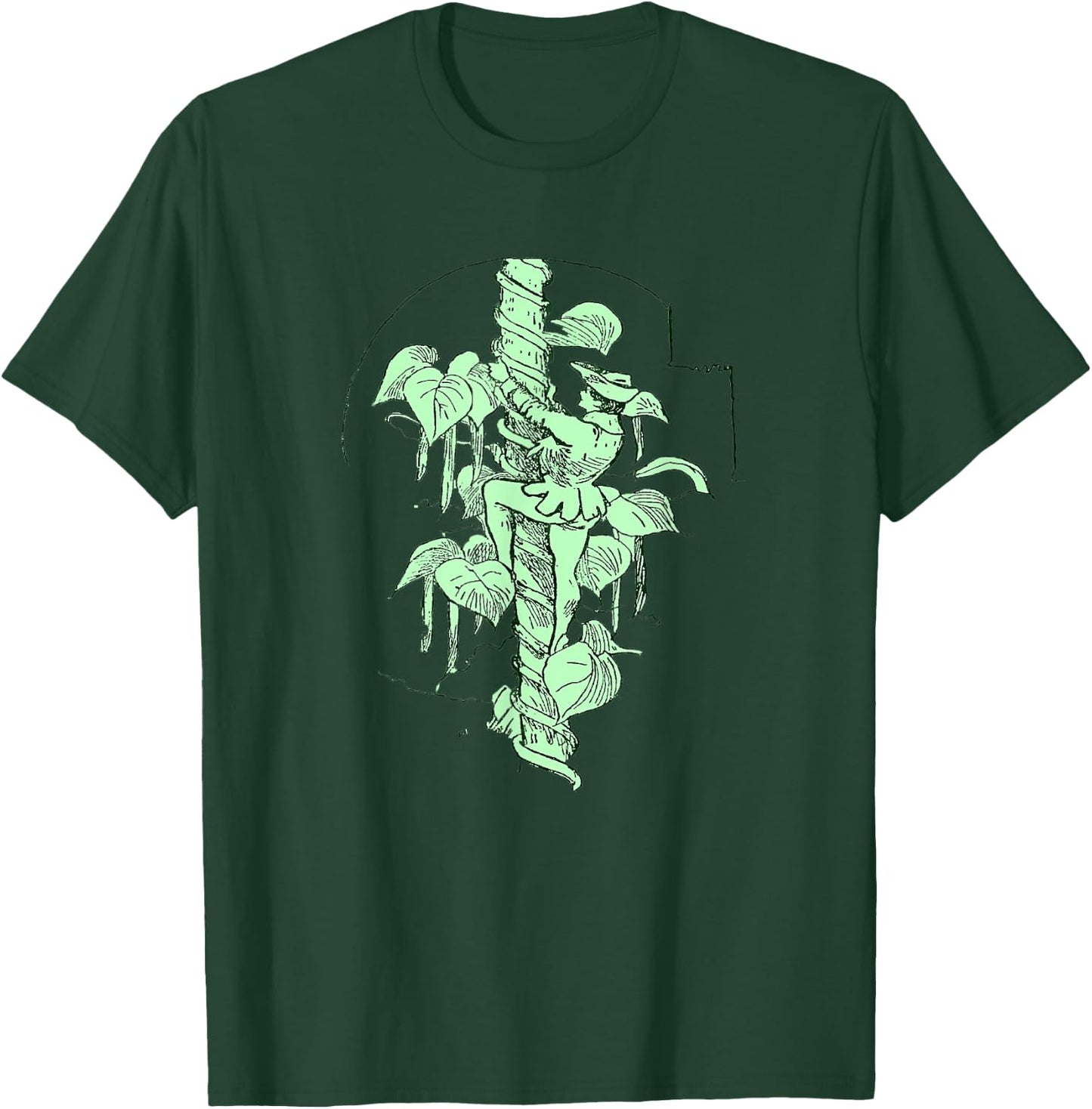 Jack and The Beanstalk - Climbing Up T-Shirt - T-Shirt | Forest