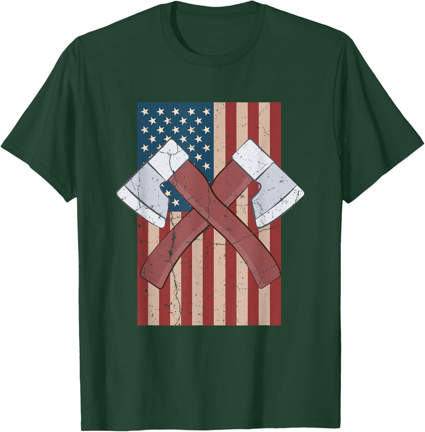 Axel axes and sledge, axe and sledge, axe and sledge T-Shirt - T-Shirt | Forest