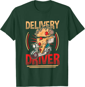 Pizza Delivery Driver T-Shirt - T-Shirt | Forest