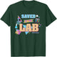Retro Lab Week Medical Laboratory Tech Saved By The Lab T-Shirt - T-Shirt | Forest