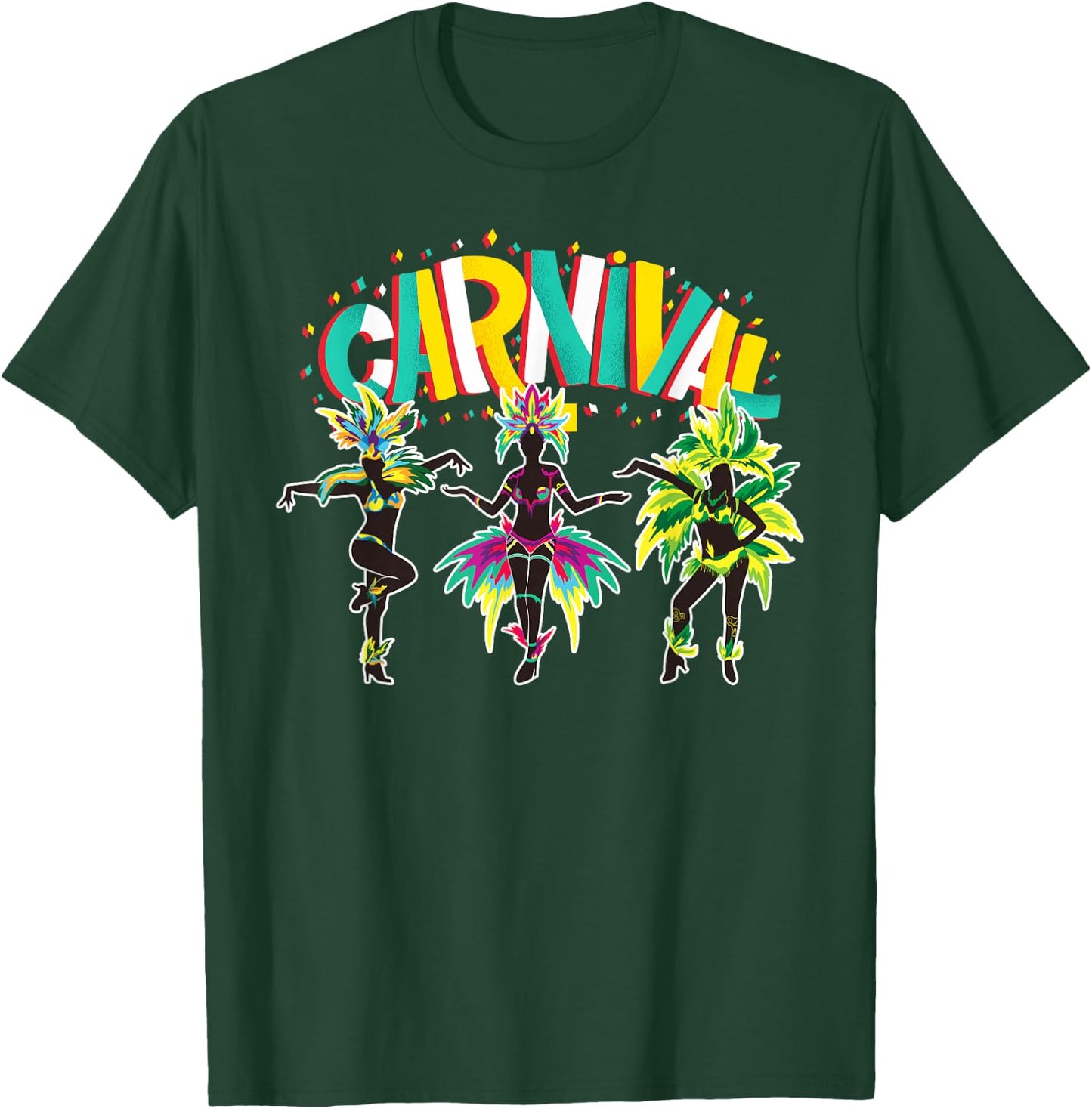 Carnival in Rio de Janeiro. T-Shirt - T-Shirt | Forest