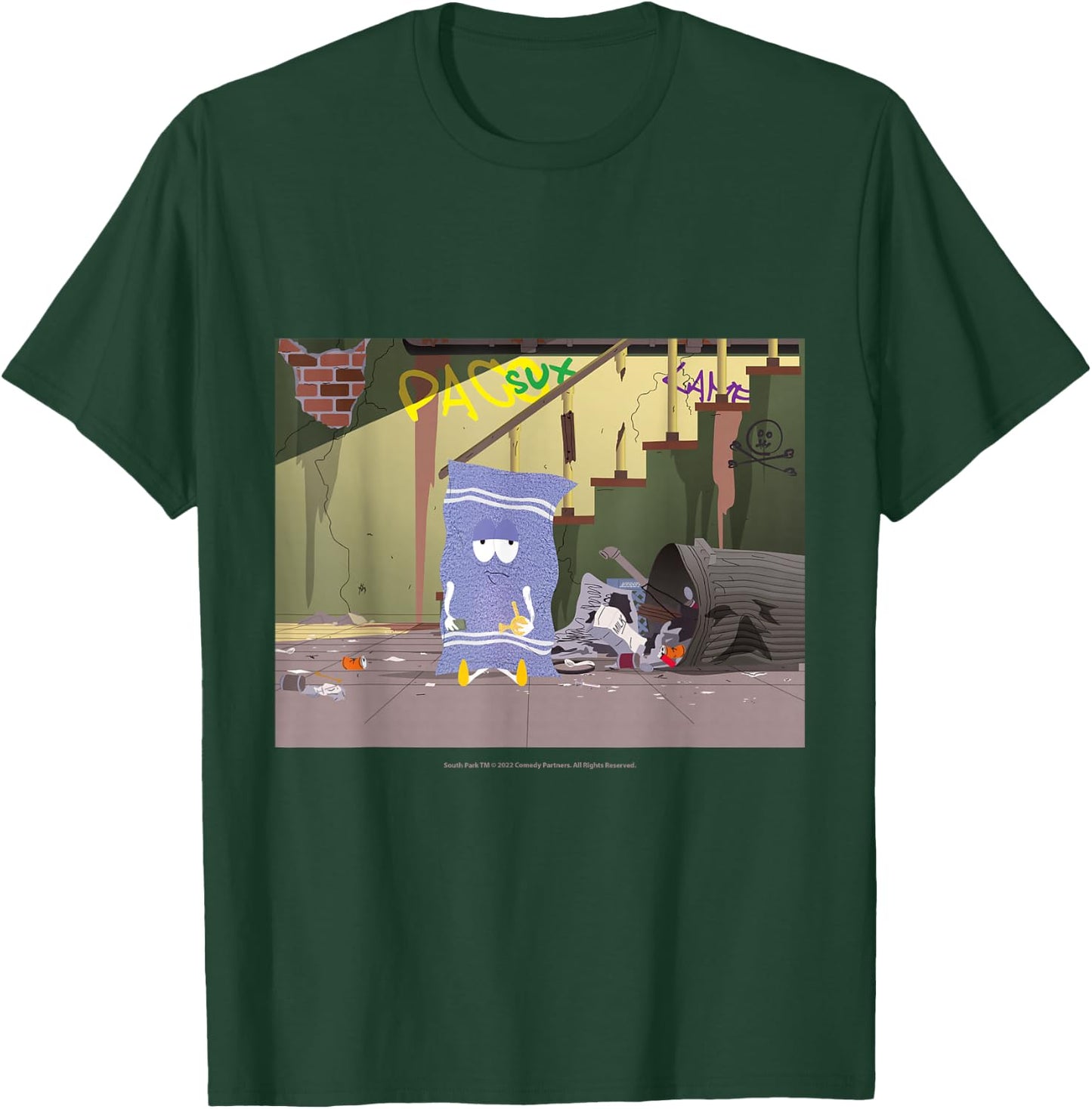 South Park Paco Sux with Towelie T-Shirt - T-Shirt | Forest