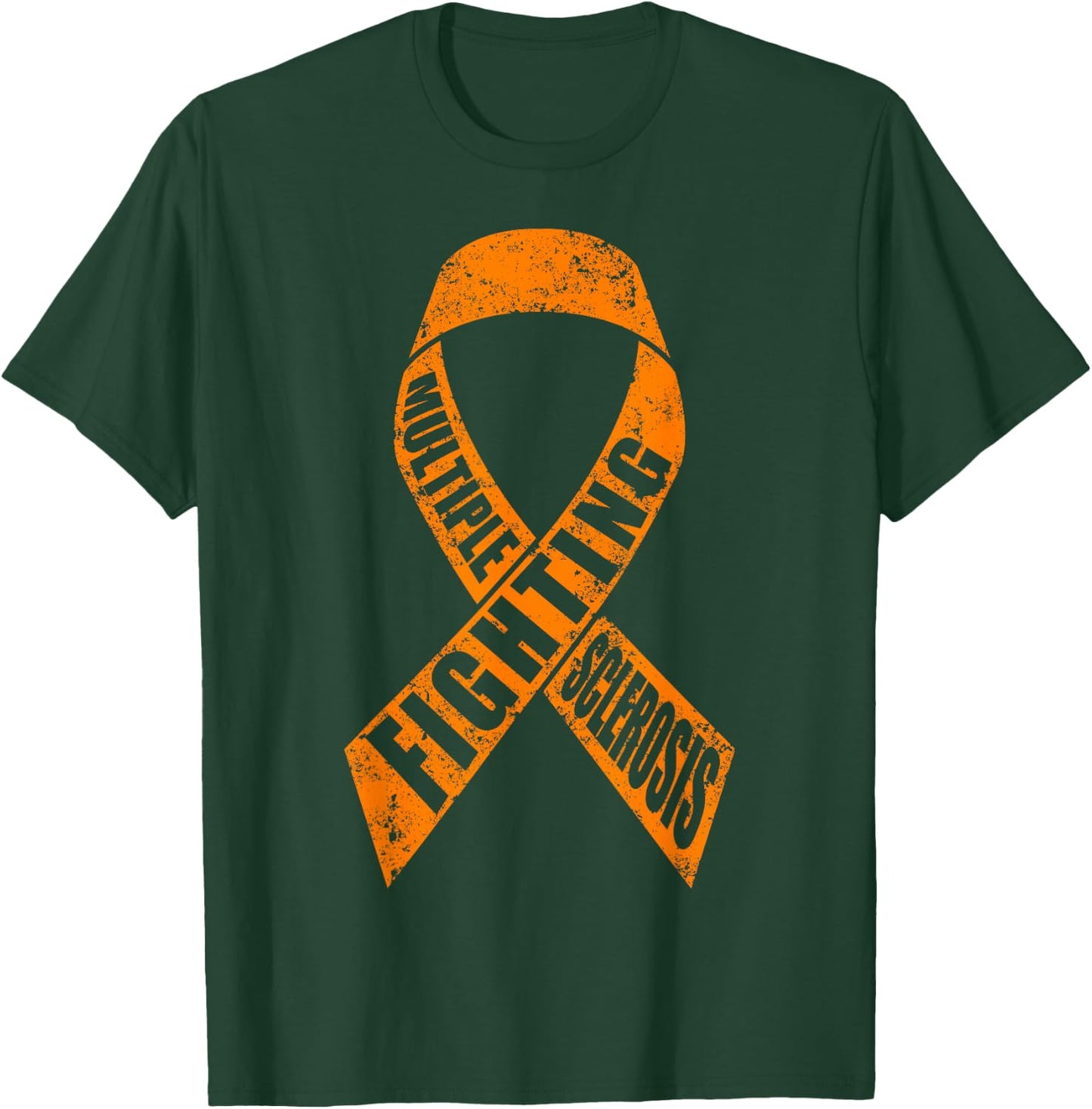 Fighting Multiple Sclerosis Awareness T-Shirt - T-Shirt | Forest