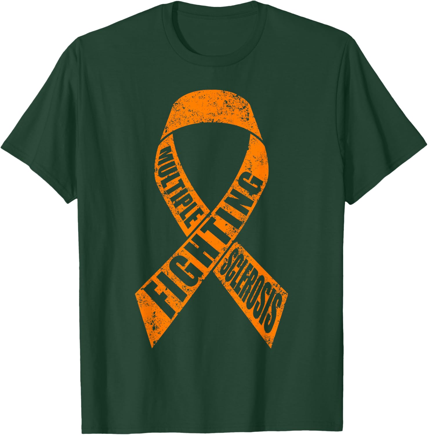 Fighting Multiple Sclerosis Awareness T-Shirt - T-Shirt | Forest