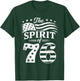 Retro Spirit of 76 250th Anniversary Patriotic American Flag T-Shirt - T-Shirt | Forest