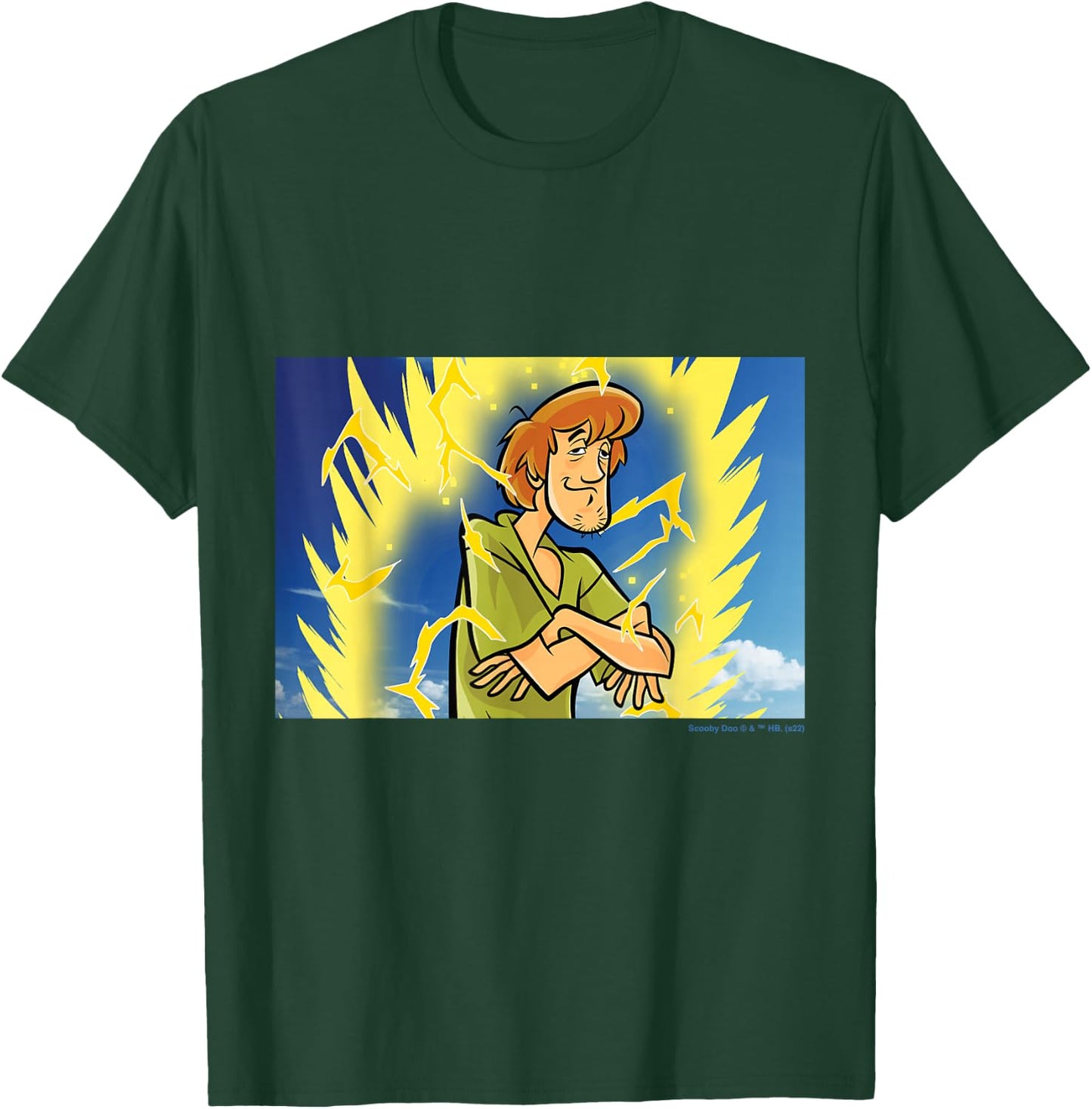 Shaggy Power Up T-Shirt - T-Shirt | Forest