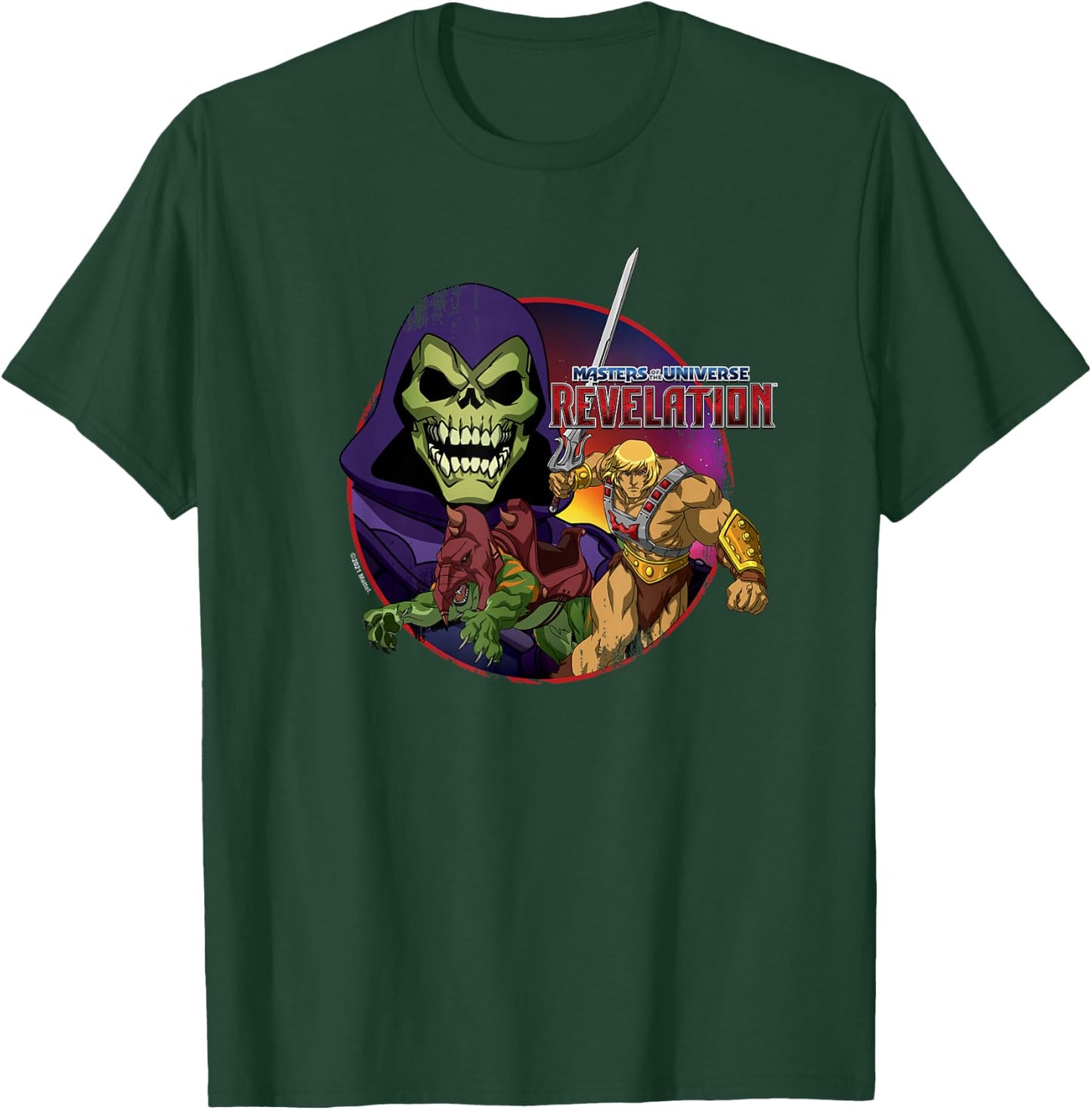 Masters of the Universe - Revelation Group Circle T-Shirt - T-Shirt | Forest