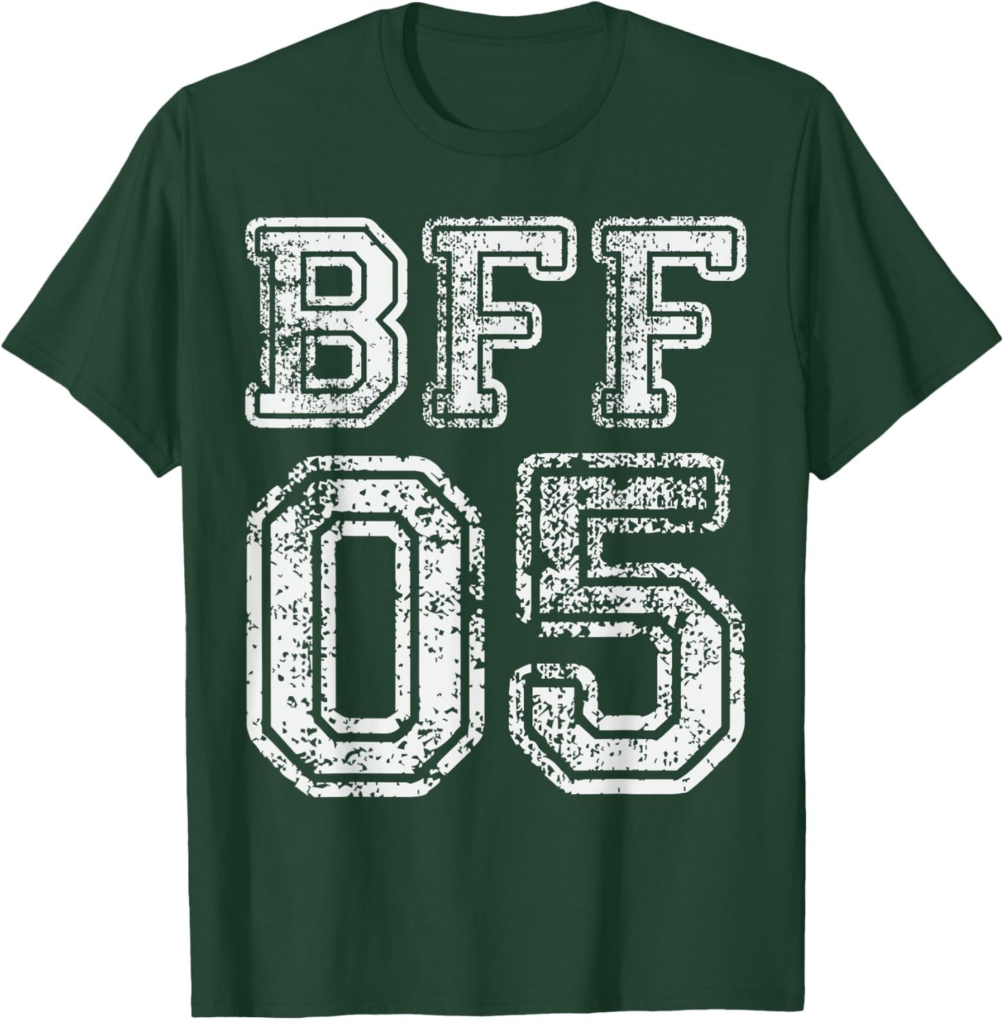 BFF 05 Best Friends Matching National Friendship Day T-Shirt - T-Shirt | Forest