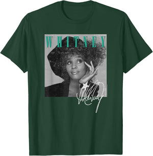 Whitney Houston Shooting Star T-Shirt - T-Shirt | Forest
