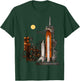 Space shuttle Kennedy Space Center in Cape Canaveral T-Shirt - T-Shirt | Forest