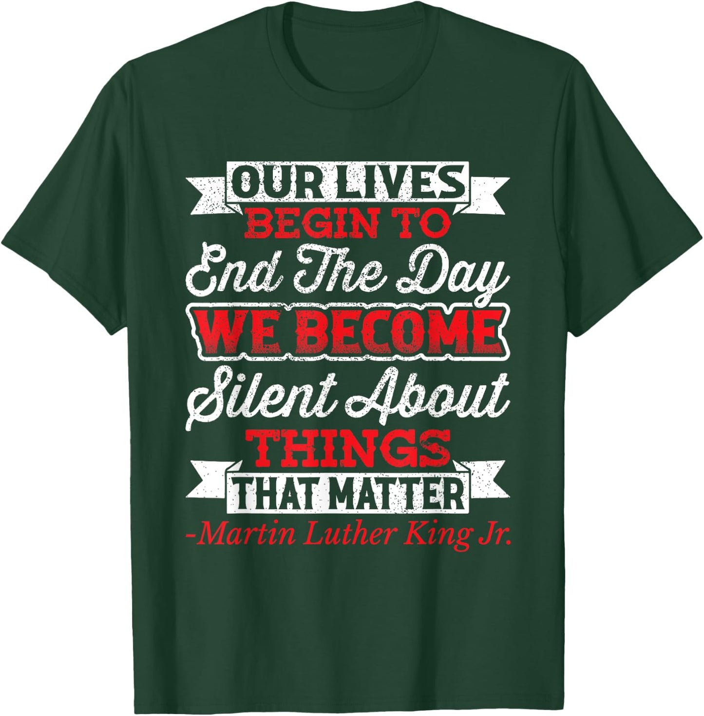 Martin Luther King, Jr. T-Shirt - T-Shirt | Forest