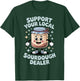 Support Your Local Sourdough Dealer T-Shirt - T-Shirt | Forest