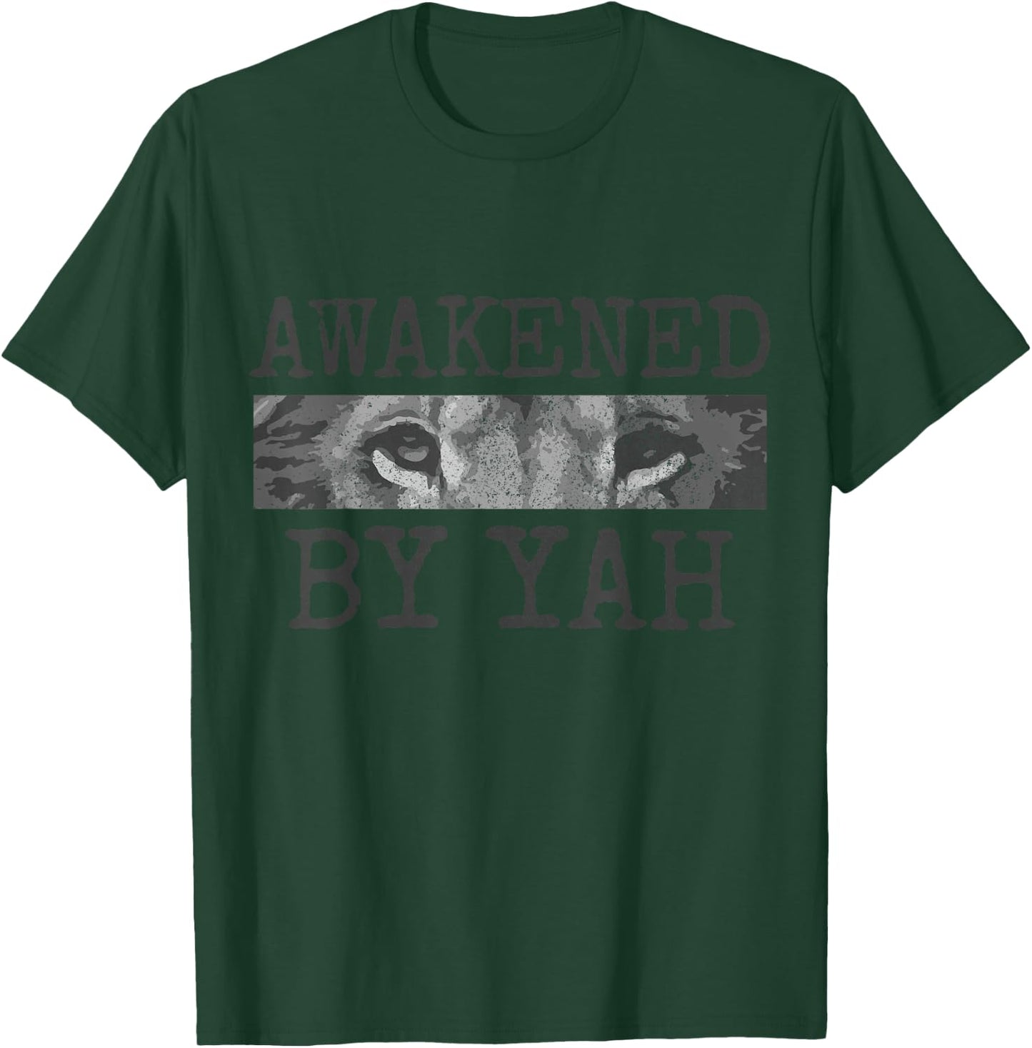 Hebrew Israelite Awakened By Yah Judah Lion Jew Jewish T-Shirt - T-Shirt | Forest