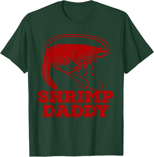 Vintage Shrimp Daddy T-Shirt - T-Shirt | Forest