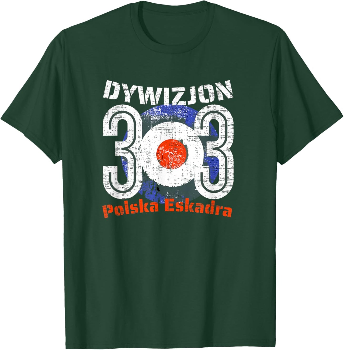Dywizjon 303 - Polish Fighter Squadron T-Shirt - T-Shirt | Forest