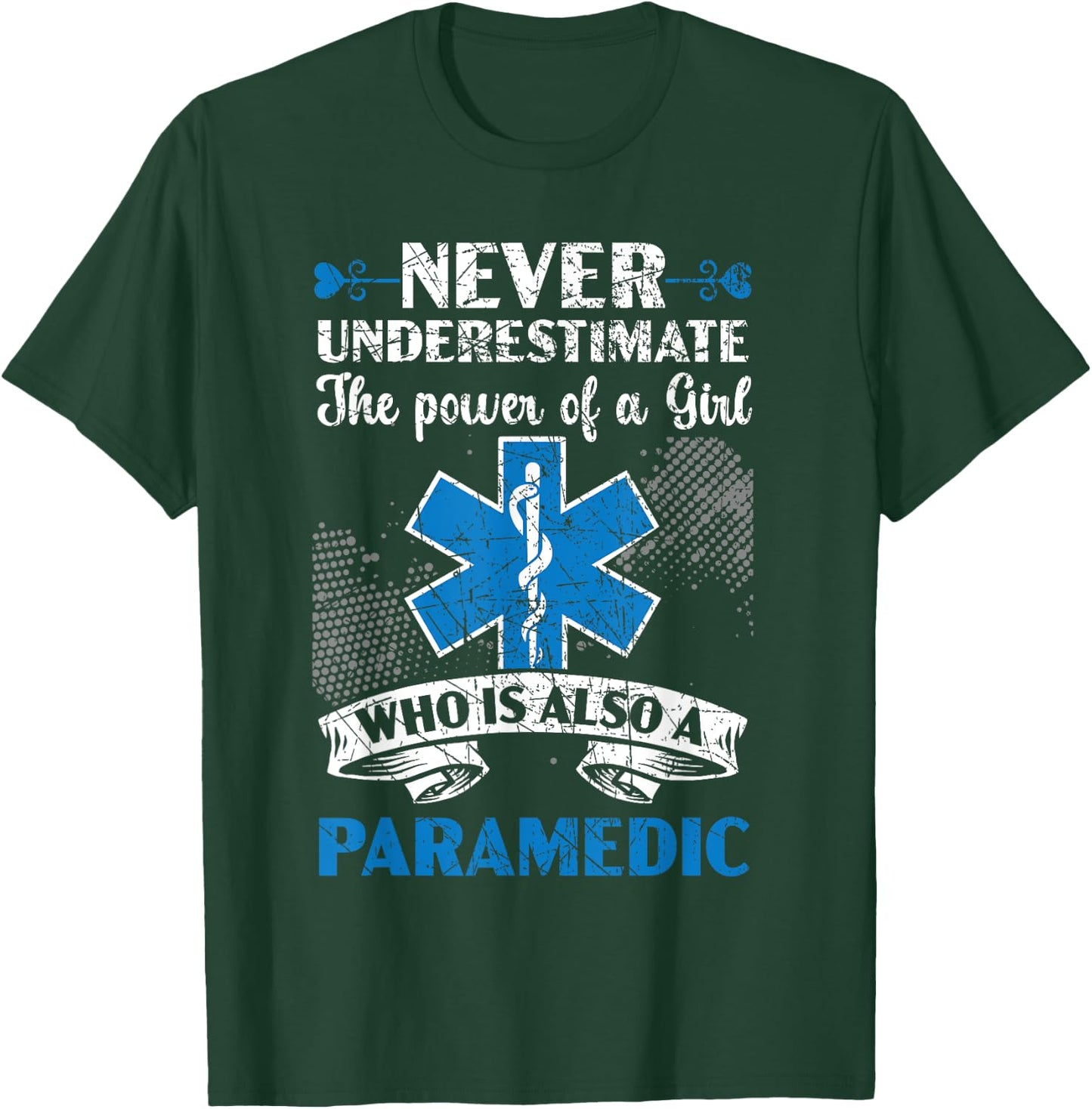 Paramedic Health Care Emergency EMT EMS Paramedic T-Shirt - T-Shirt | Forest