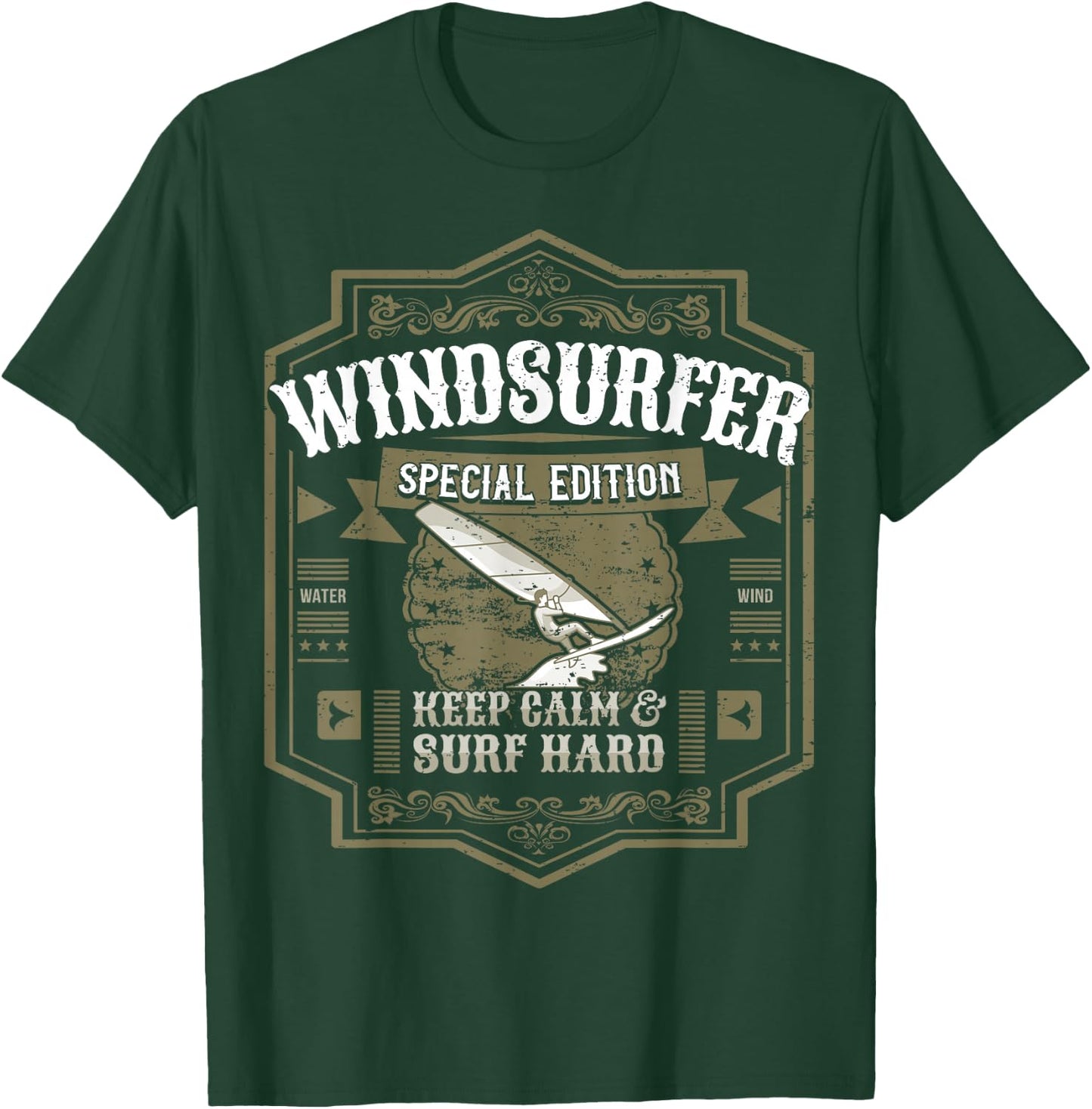 Windsurfing Special Windsurfer T-Shirt - T-Shirt | Forest