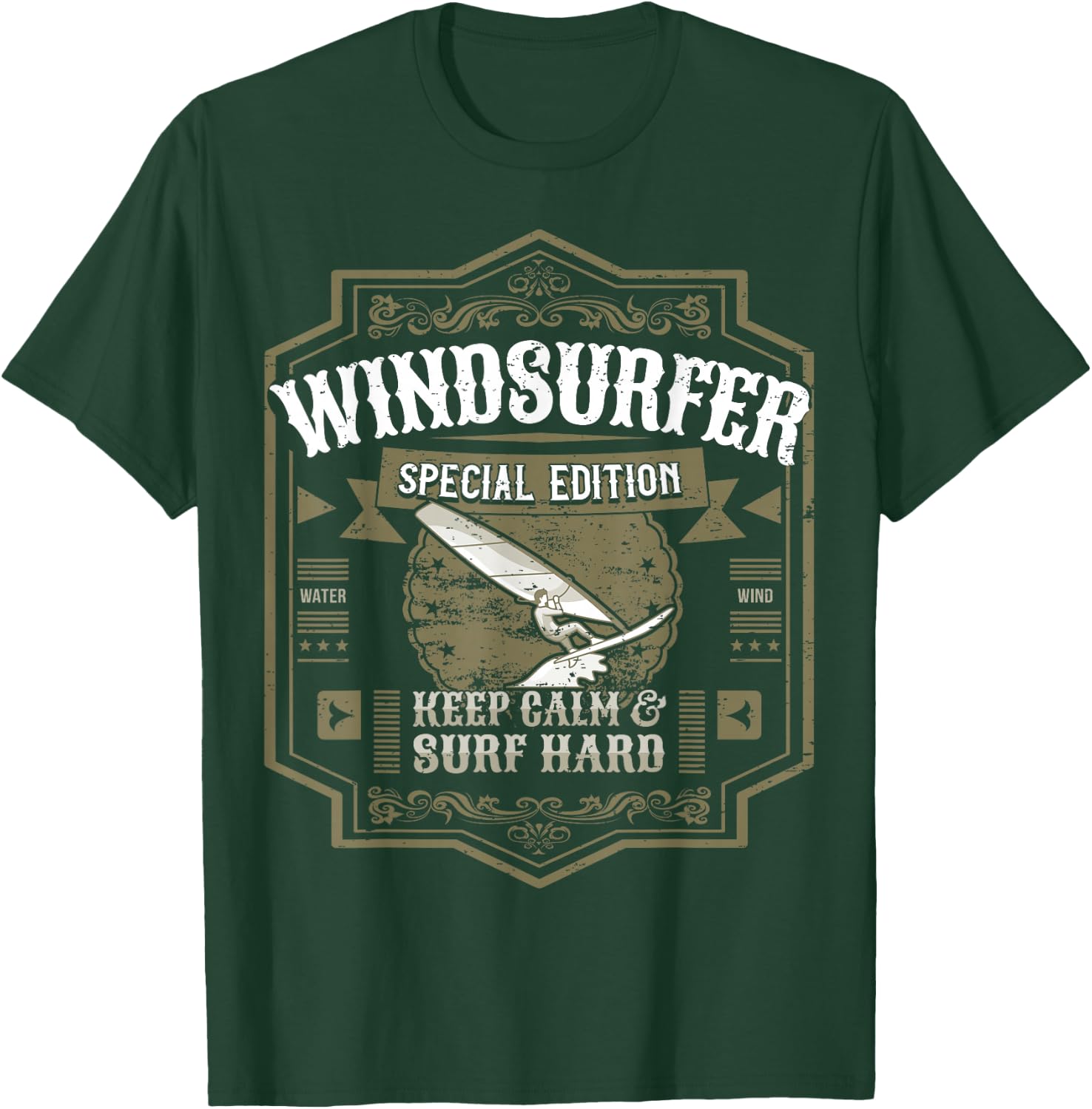 Windsurfing Special Windsurfer T-Shirt - T-Shirt | Forest