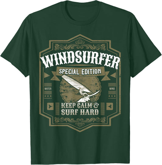 Windsurfing Special Windsurfer T-Shirt - T-Shirt | Forest