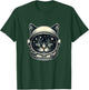 Space Cat Funny Cosmic Astronaut Cat Cute Retro Galaxy Cat T-Shirt - T-Shirt | Forest
