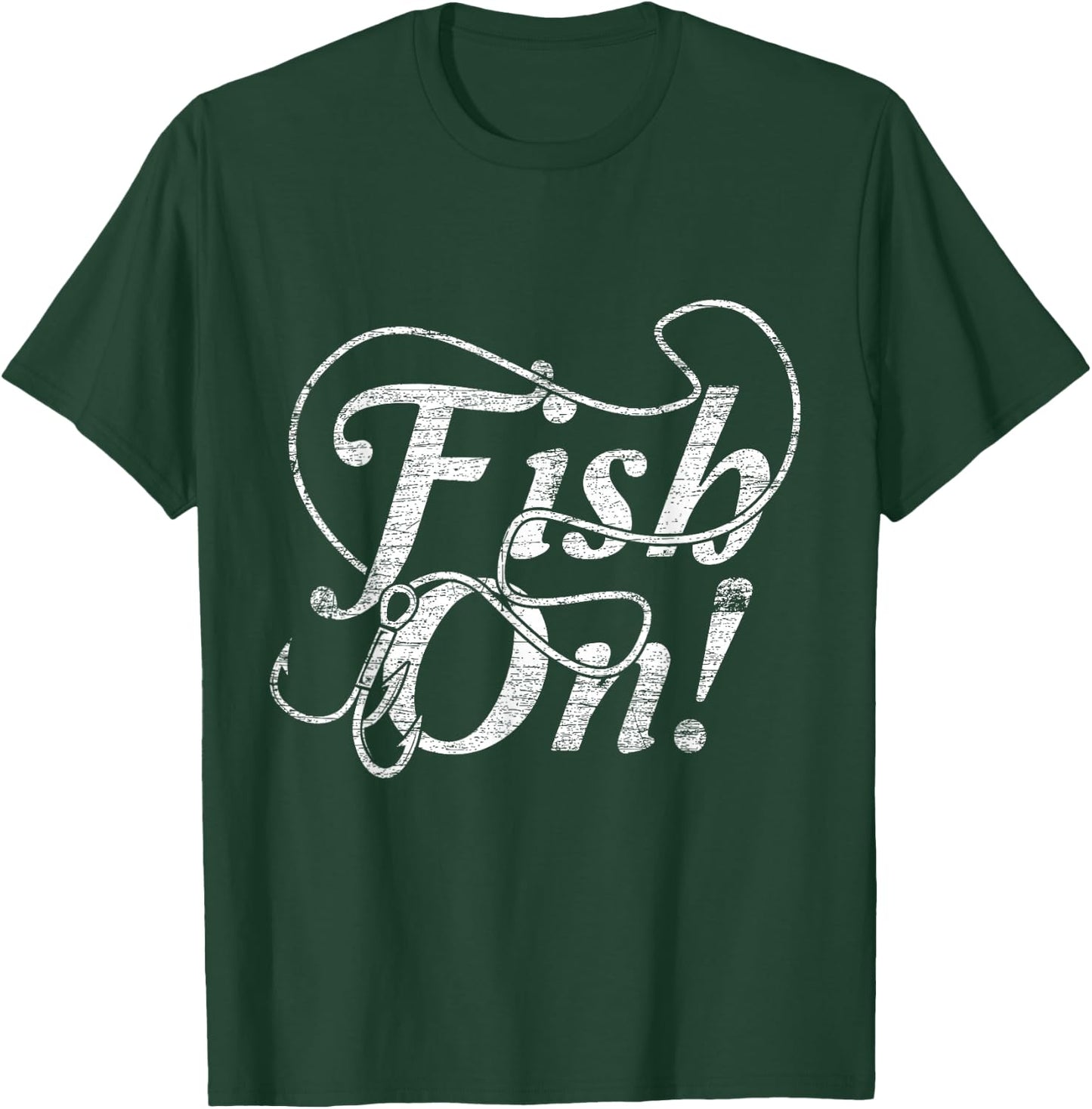 Continue fishing T-Shirt - T-Shirt | Forest