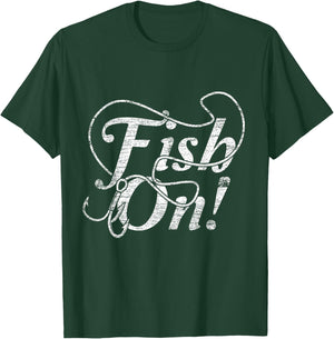Continue fishing T-Shirt - T-Shirt | Forest