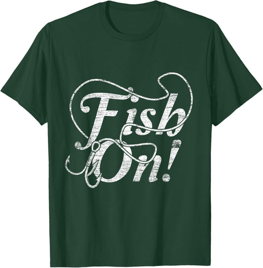 Continue fishing T-Shirt - T-Shirt | Forest