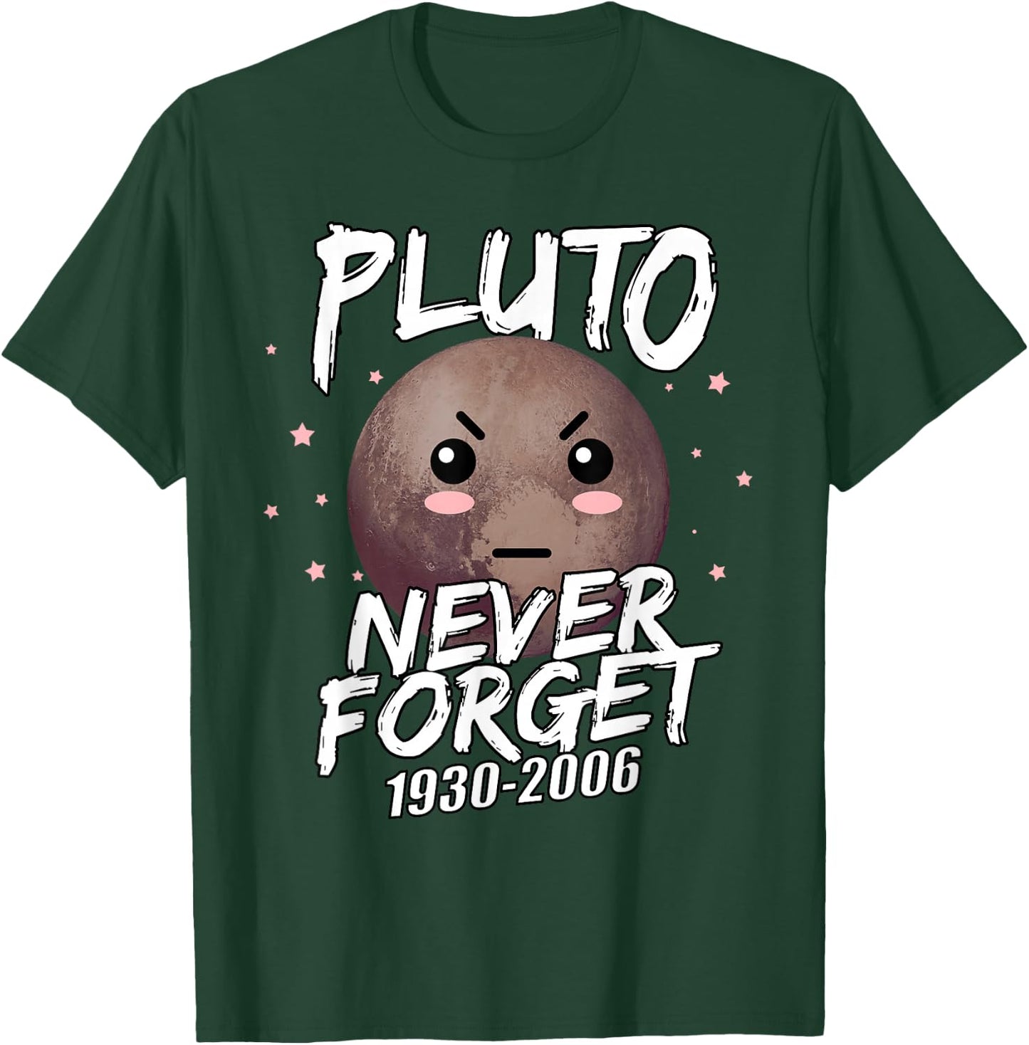 Pluto Never Forgets T-Shirt - T-Shirt | Forest