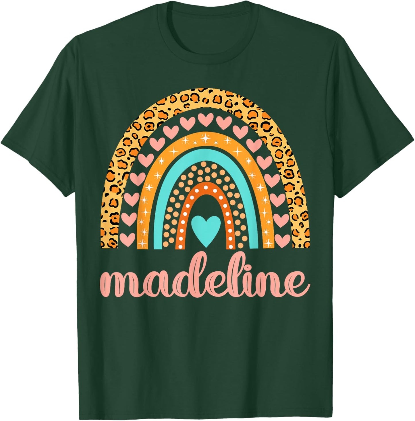 Madeline Madeline Name Birthday Shirt Gift T-Shirt - T-Shirt | Forest