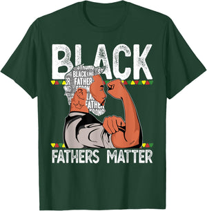 Black Fathers Matter Dope Black Dad King Fathers Day T-Shirt - T-Shirt | Forest