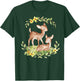 Cute Baby Deer Fawn Natural Deers Baby Animal T-Shirt - T-Shirt | Forest