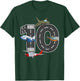 Little Pilot 10th Birthday Party 10 Ten Year Old Airplane T-Shirt - T-Shirt | Forest
