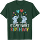It's My Twin's Birthday Twin Cute Twins Celebrate T-Shirt - T-Shirt | Forest