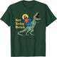 Not Today Satan Jesus Riding Dinosaur T Rex Funny Sarcastic T-Shirt - T-Shirt | Forest