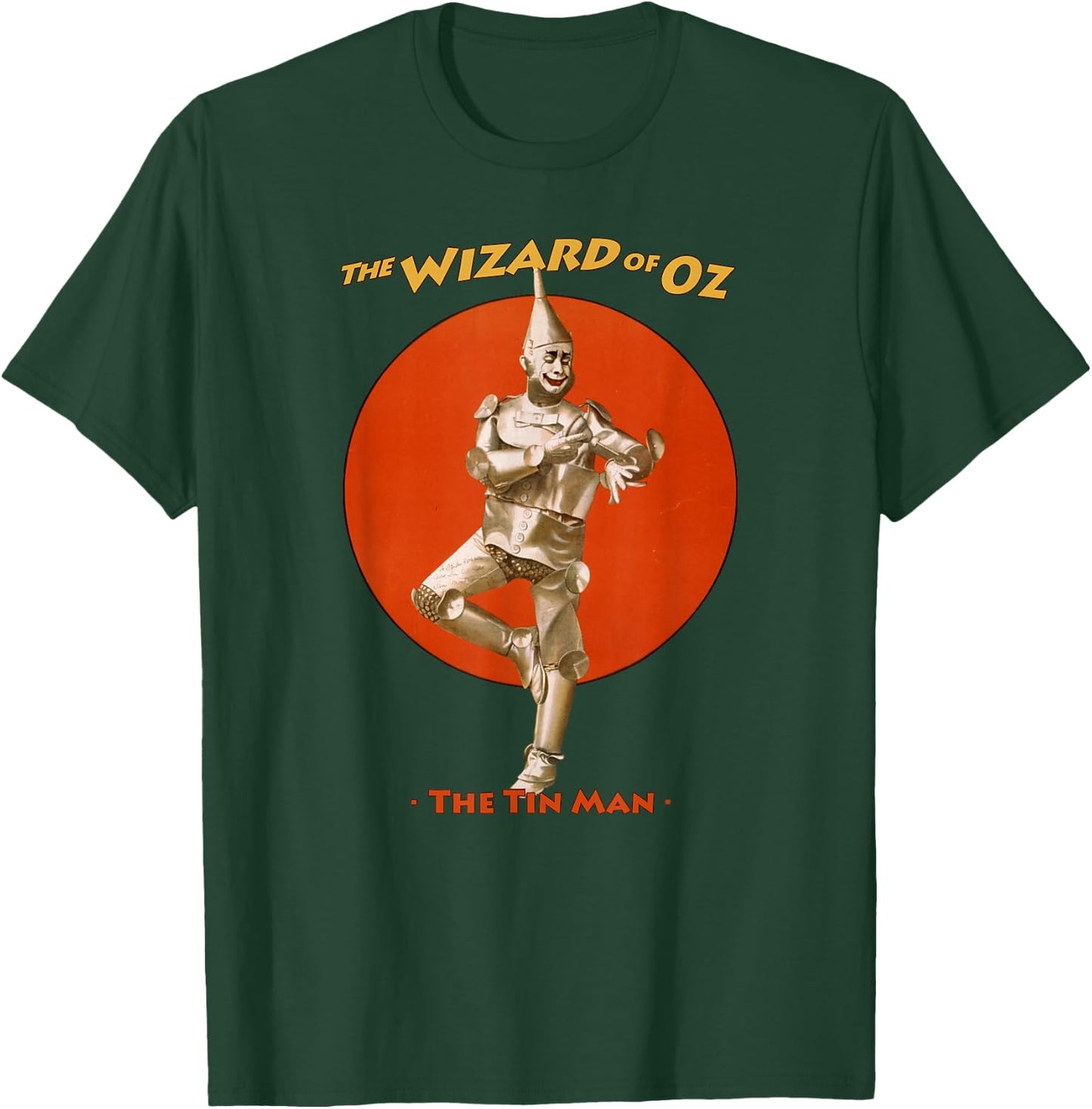 Vintage Tin Man Wizard of Oz Retro Poster T-Shirt - T-Shirt | Forest