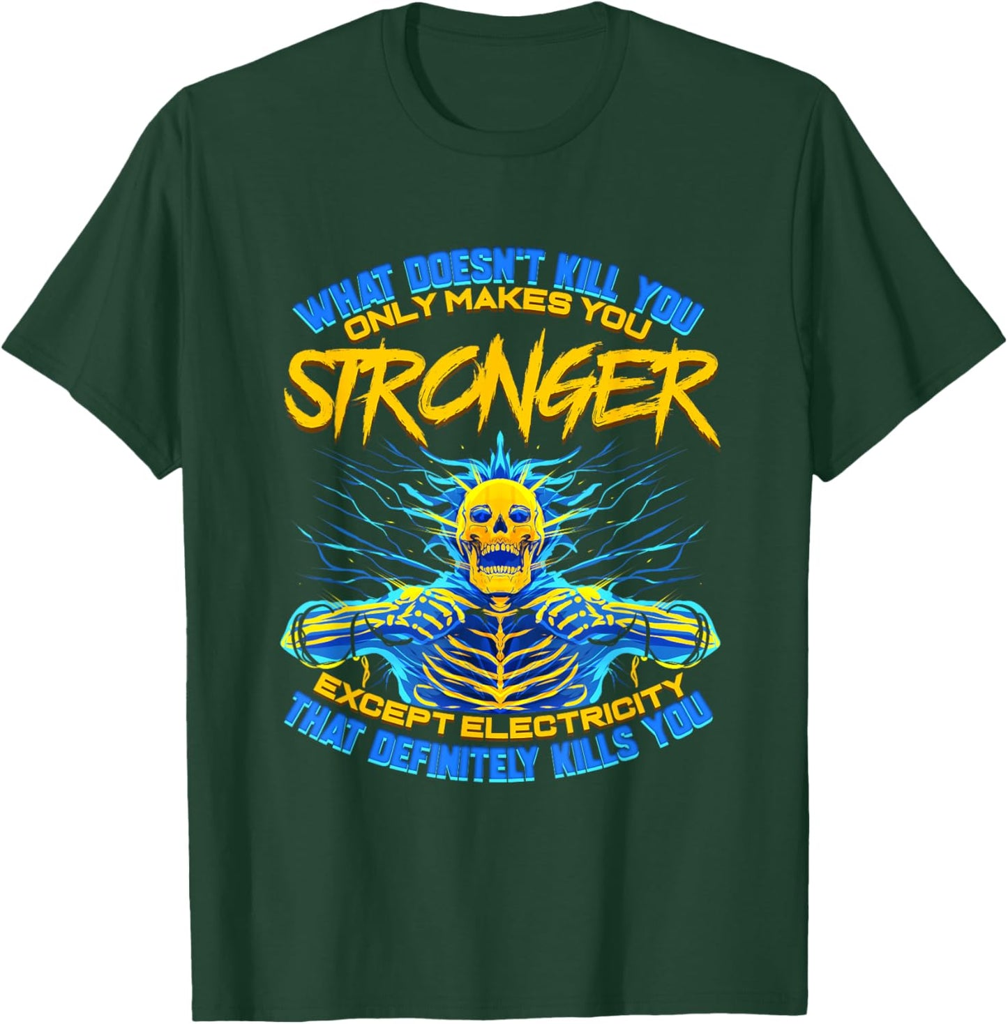 Electricians Gift electronics, craftsmen, technicians T-Shirt - T-Shirt | Forest