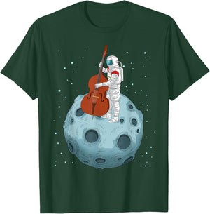 Double Bass Shirt Contrabass Jazz Music Gifts Upright Bass T-Shirt - T-Shirt | Forest