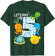 Let's Dive I'm 5 Birthday Boy Girl Ocean Sea Animals Bday T-Shirt - T-Shirt | Forest