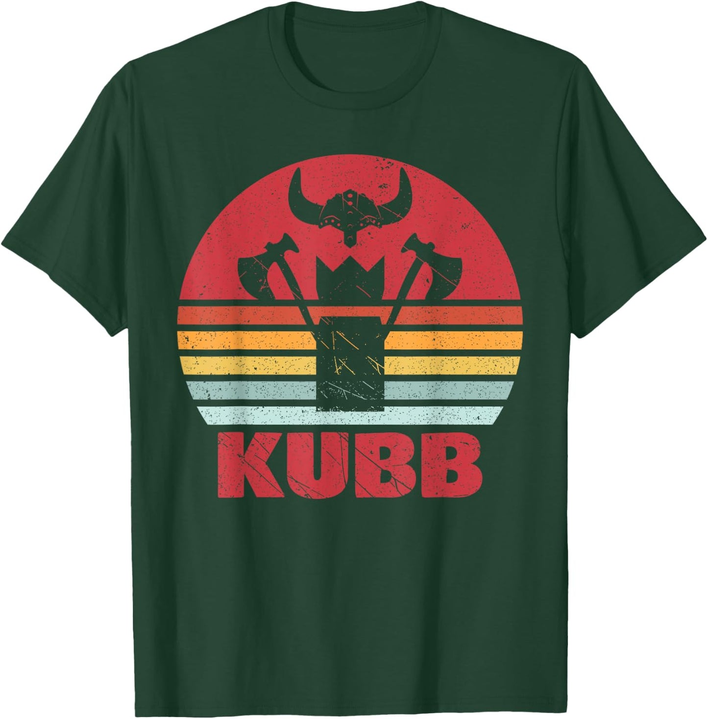 Vintage Cub motif Viking game Viking chess retro graphic T-Shirt - T-Shirt | Forest