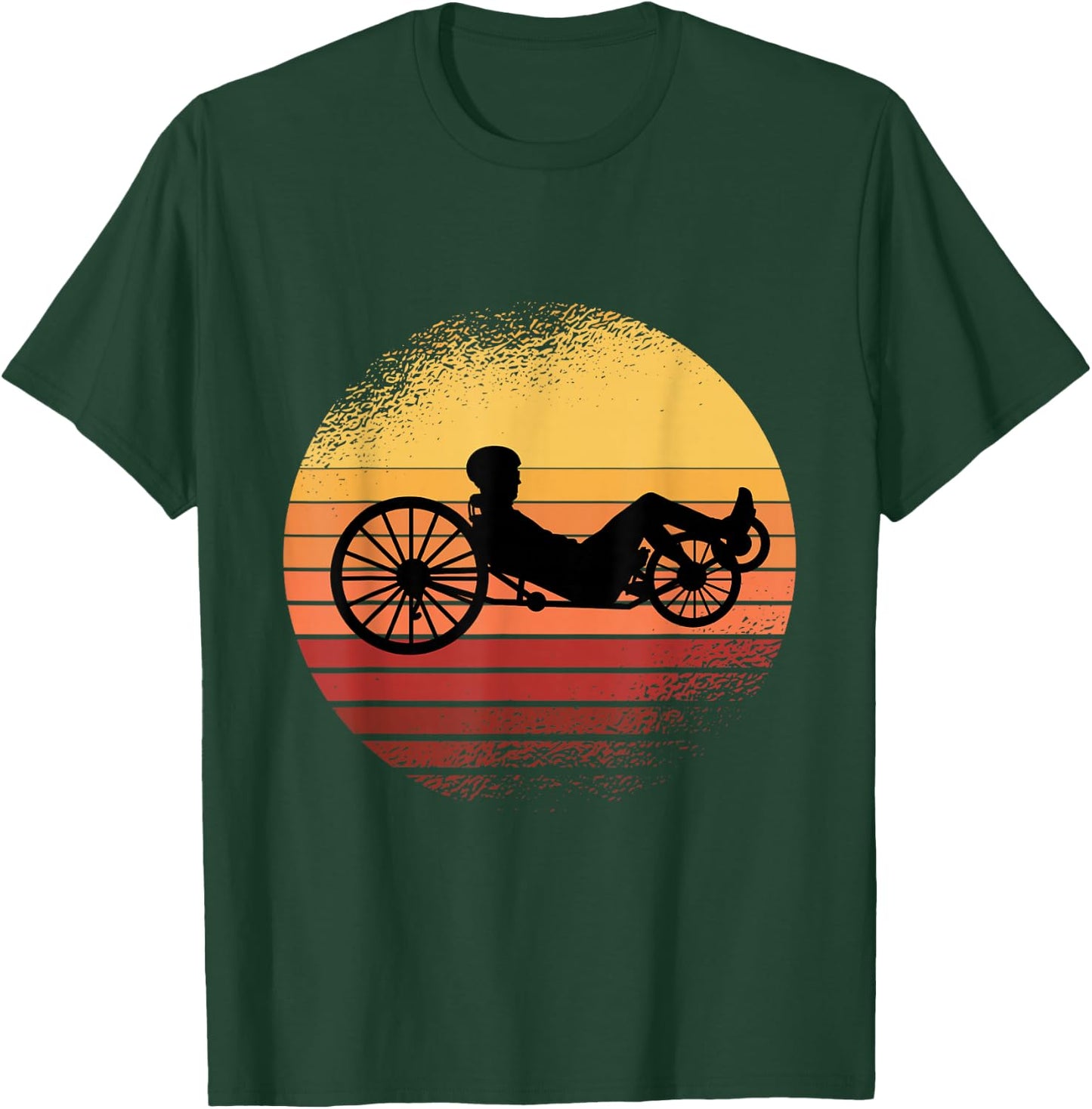 Cool Bike Sport for Recumbent Bikers T-Shirt - T-Shirt | Forest