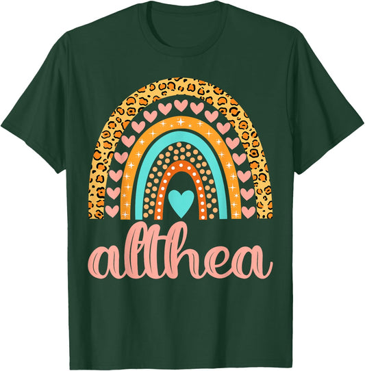 Althea Althea Name Birthday Shirt Gift T-Shirt - T-Shirt | Forest