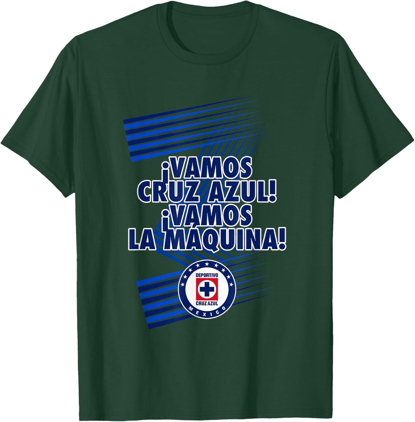 Cruz Azul - Score Big with Our Exclusive Collection T-Shirt - T-Shirt | Forest