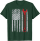 USA Flag Auto Repairman Car Mechanic Wrench Workshop Tools T-Shirt - T-Shirt | Forest