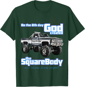 8th God,Jimmy,Squarebody Truck,Suburban,Blazer,Silverado,K5 T-Shirt - T-Shirt | Forest