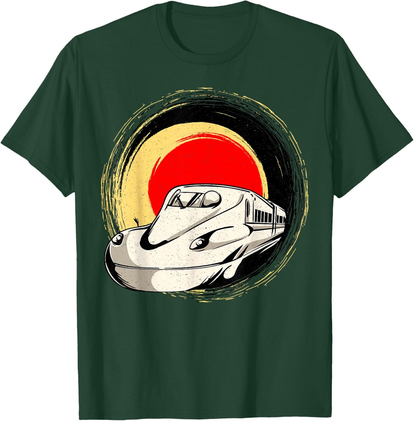 Shinkansen Japanese Bullet Train for Mad about Trains T-Shirt - T-Shirt | Forest