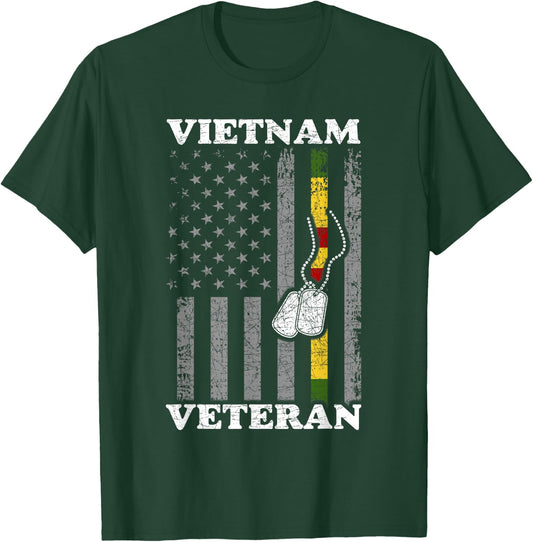 Vietnam Veteran T-Shirt - T-Shirt | Forest