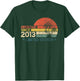12 Birthday Gifts Awesome Since 2013 Limited Edition T-Shirt - T-Shirt | Forest