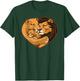 Baby Announcement Lion Family Of Three Parents Matching T-Shirt - T-Shirt | Forest