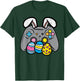 Easter Video Game Bunny Eggs Gaming Gamer Boys Men Teen Kids Small T-Shirt - T-Shirt | Forest