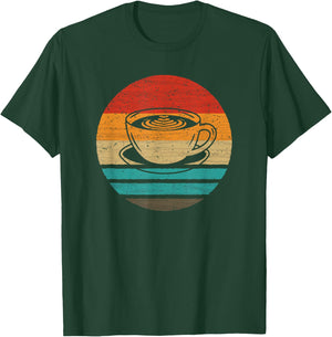 Coffee Retro Style Vintage T-Shirt - T-Shirt | Forest